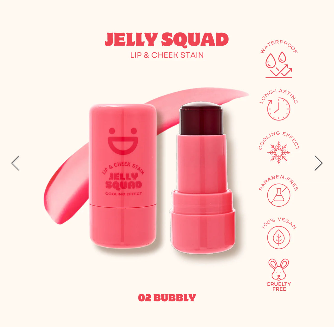 Jelly Squad Lip & Cheek Stain