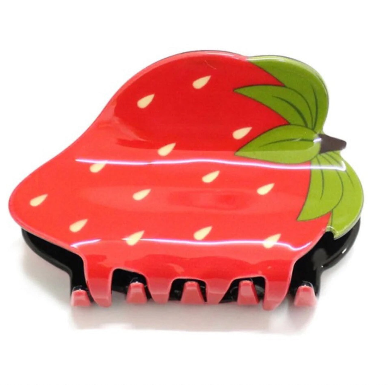 Strawberry Delight Hair Claw Clip